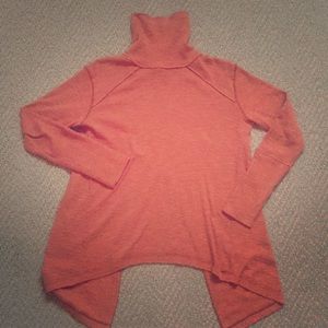 Free People Split-back Turtleneck